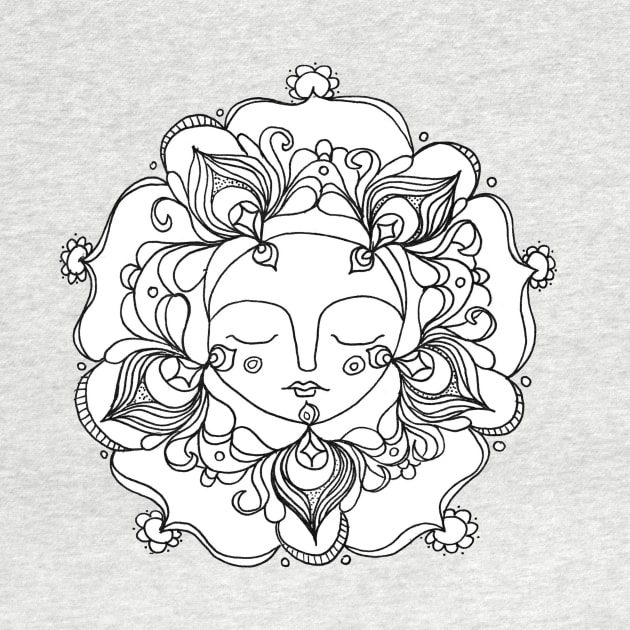 Mandala Girl by gaea